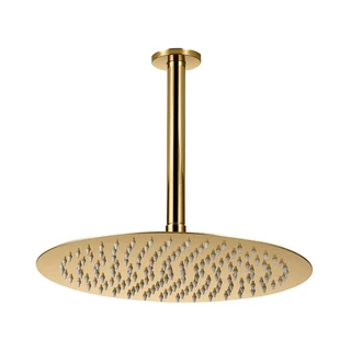Ducha Chuveiro Redonda De Teto 30 cm Curuá Pingoo - Dourado