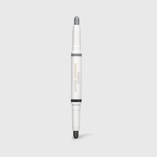 Sombra em Bastão Dupla Cinza Chumbo e Prata Larissa Manoela By Océane - Duo Eyeshadow Stick Moonlight And Mettalic Silver 2,4g