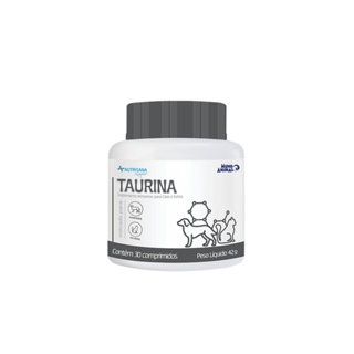 Suplemento para Cães e Gatos Nutrisana Unique Taurina Mundo Animal 30 Comprimidos