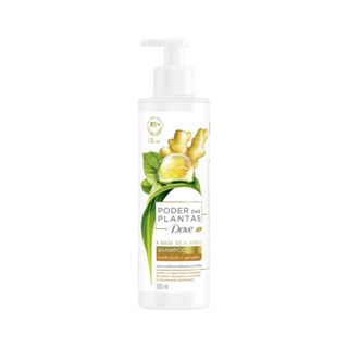 Shampoo Dove Poder Das Plantas Purificação + Gengibre Pump 300ml