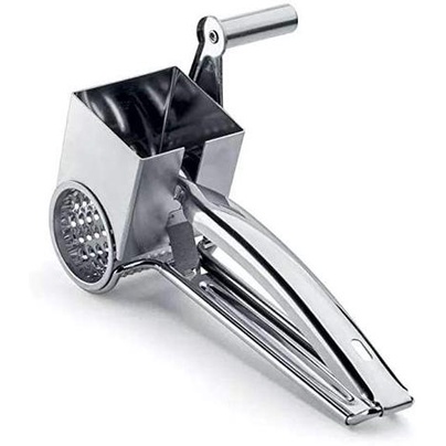 Ralador Inox Manual Queijo Coco Aço Inoxidavel com Manivela Profissional Ke Home 7203