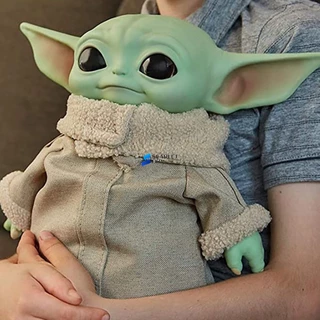 28cm Baby Yoda Star Wars/Manroda boneca para a decoração/presente do bebê