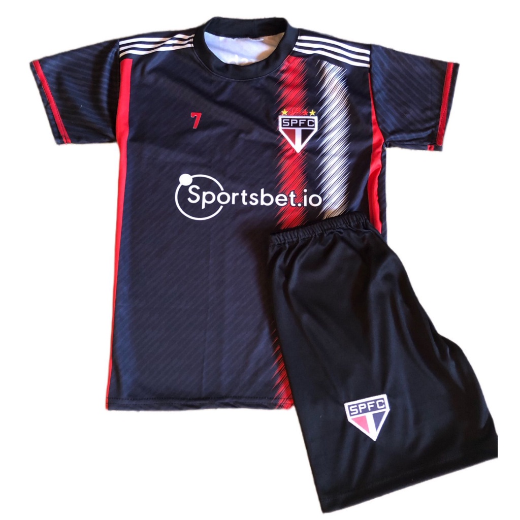 Camisa do sao sales paulo 2019 infantil