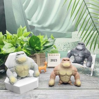 Simulation Gorilla Ape Stretchy Squishy Antistress Squeeze Monkey Toy  Fidget