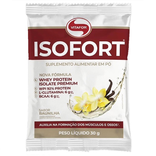 Vitafor Isofort – Sache 30g – Whey Protein Isolate Premium