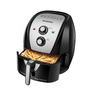 Fritadeira Air Fryer 8L Mondial Mega Family AFN80BI Preta 127V