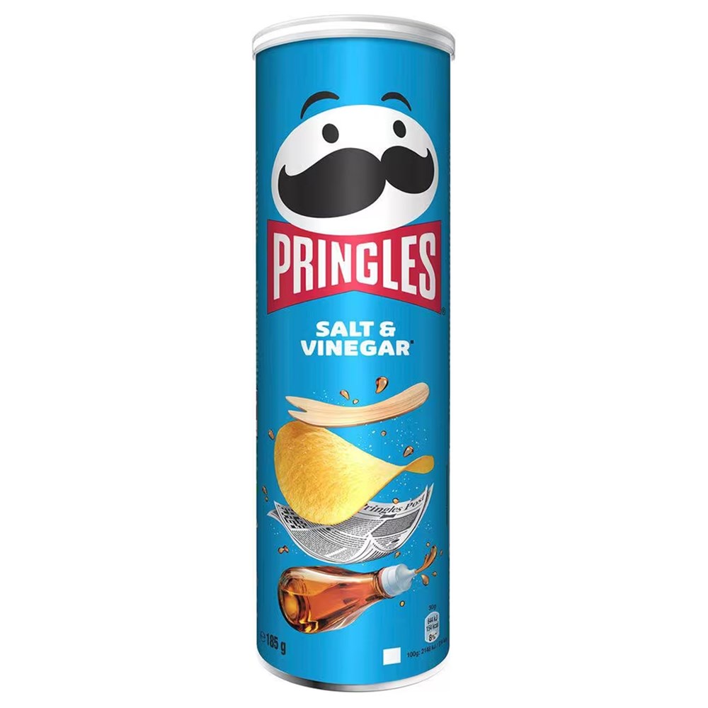 Batata Pringles Sal e Vinagre Importada 185g