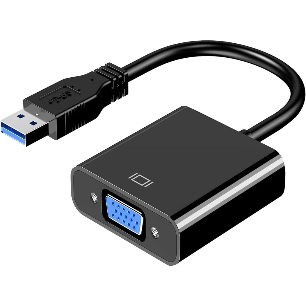 Adaptador USB Para VGA Monitor , Cabo De Vídeo Multi-Display 1080P PC Desktop Portátil Monitores , Projetor , TV . (Não Suporta Chromebook)