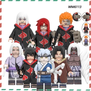 Montagem Toy Anime Série Naruto Minifigure Modelo De Bloco De Construção