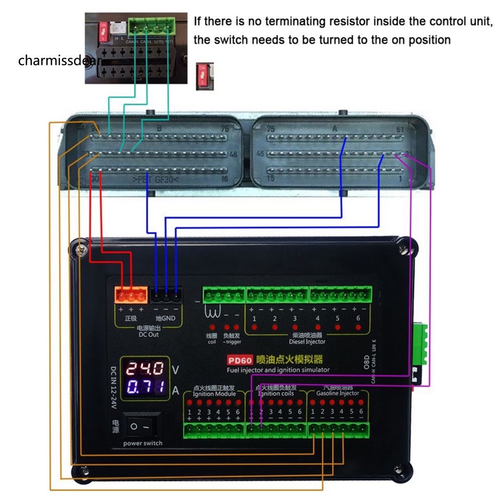 Emulator Real-time Display Computer Module Automotive System Simulator ...