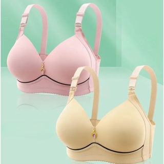 Conjunto de sutiã de renda sem costas bralette sem costura lingerie sexy  conjunto sutiã acolchoado ultrafinos