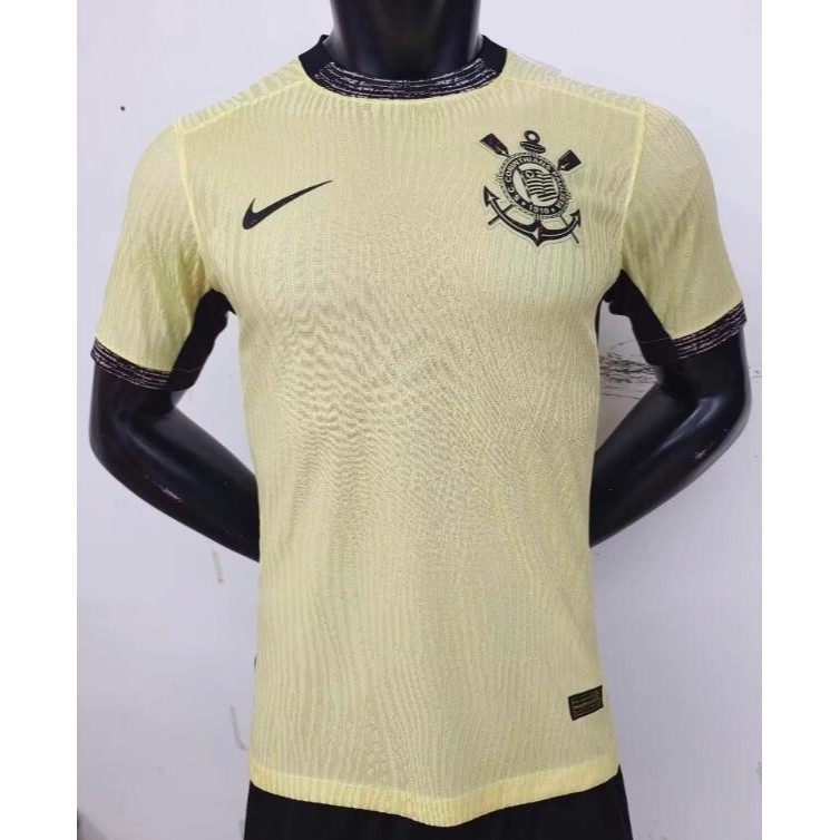 Equipe Corinthians 23/24 Terceira Versão Off Camisa Do Jogador De Futebol