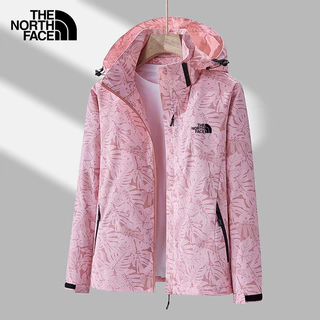 TNF Jaqueta Impermeável Caminhada Ao Ar Livre Camuflagem