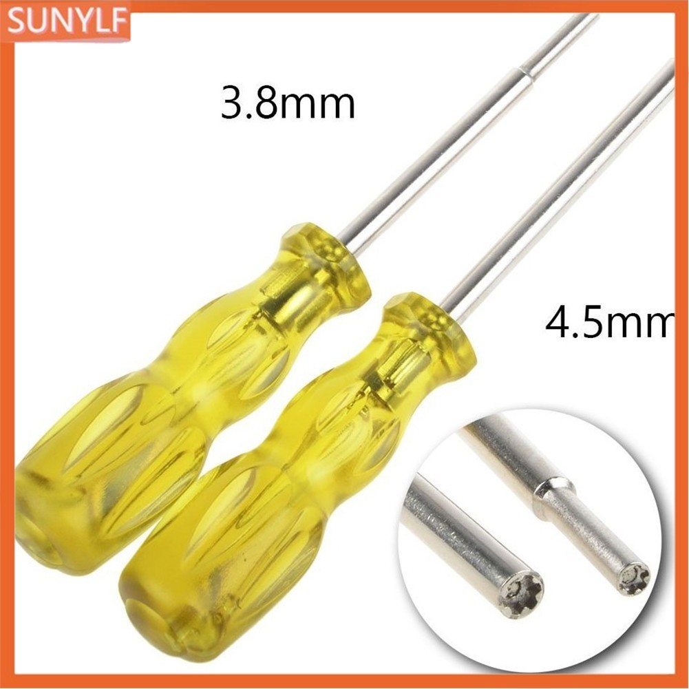 AZP 3.8mm/4.5mm Ferramenta De Reparo Da Chave De Fenda De Segurança Gamebit Para Nintendo NGC SFC MD N64