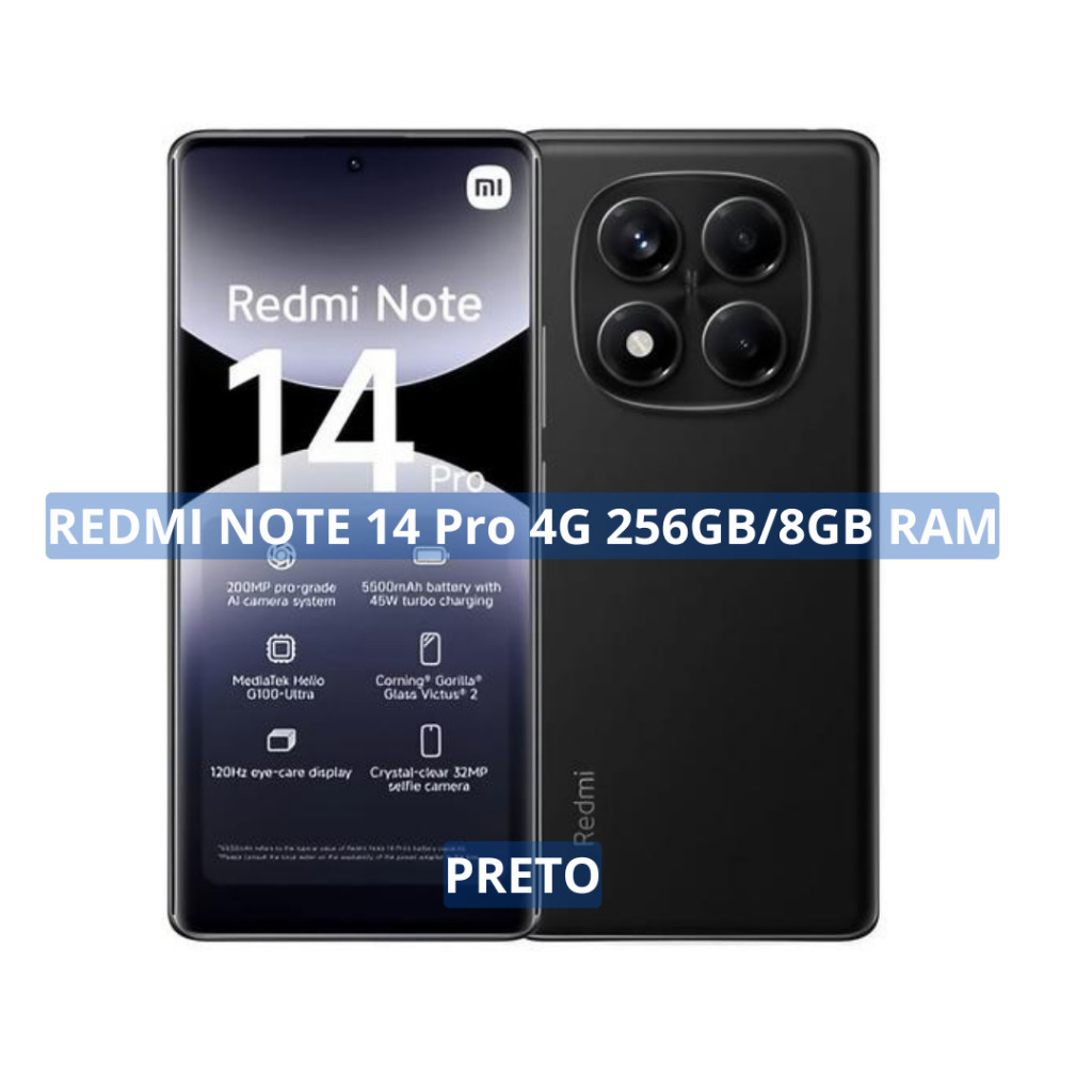 スマートフォン本体 Xiaomi Redmi Note 14 Pro 4G 8GB/256GB Smartphone Xiaomi Redmi Note 14 Pro 4G Lavender Purple (Roxo