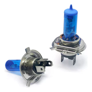Par de Lâmpadas Super Brancas para farol H4 8500k em Oferta na Shopee