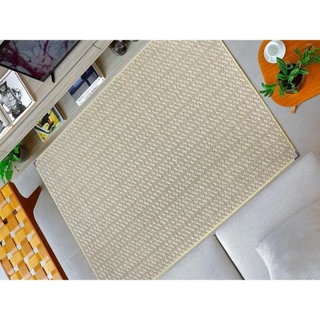 Tapete Para Sala Sisal Quarto Pequeno 1,00 X 1,50 Bege Lancer