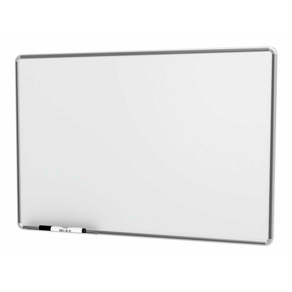 Lousa Quadro Branco Moldura Alumínio Free U.V. Stalo 60x40cm