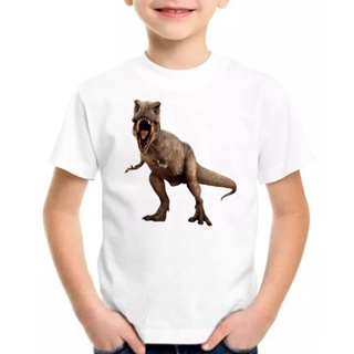 T-shirt Tiranossauro Dinossauro Criança, T-shirt, etiqueta, retângulo png