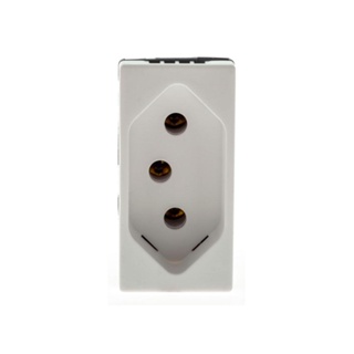 Tomada 2P T 20A 250V branca Pial Plus +