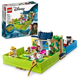 LEGO | disney o livro de histórias e aventuras de peter pan e wendy (111 peças)