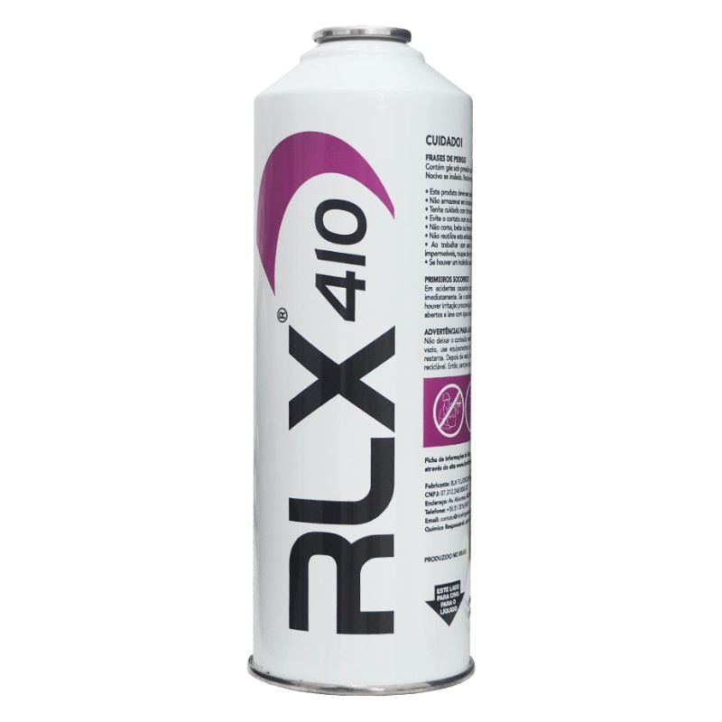 Gás refrigerante R410 lata 600g RLX | Shopee Brasil