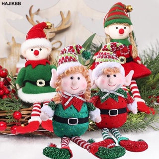 Grande Boneca De Natal Ano Novo Papai Noel Snowman Janela De Decoração De  Renas Hou