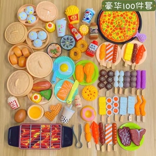 TOYANDONA Pãezinhos De Dim Sum Conjunto De Jogo De Café Da Manhã Brinquedo  De Fingir Comida Para Crianças Conjuntos De Cozinha Vaporizadores