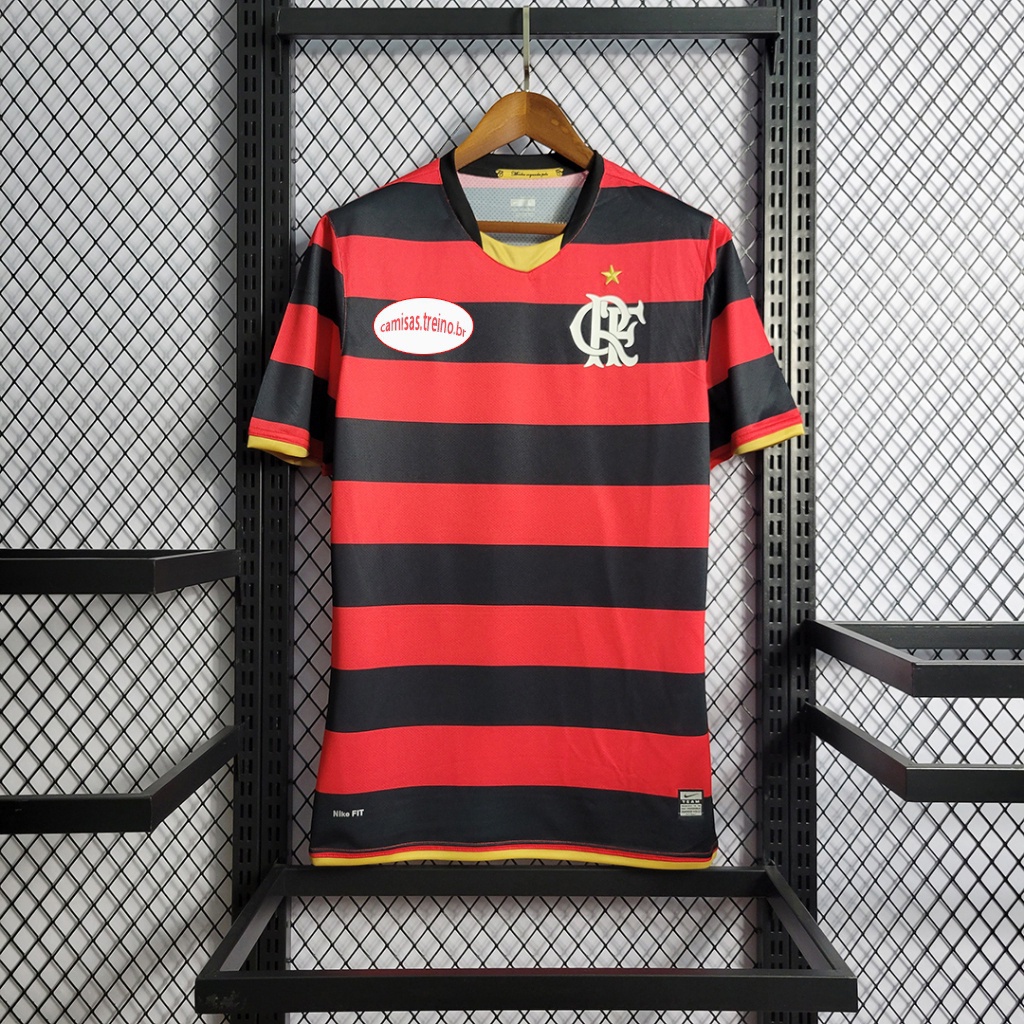 2008-2009 FLMG Flamengo Retro Camisa de Futebol