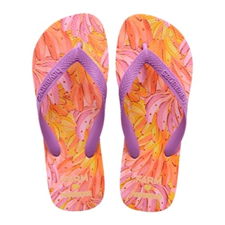 Chinelo Havaianas Farm Banana Rosa