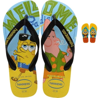 Chinelo Havaianas Top Bob Esponja Spongebob Patrick Original