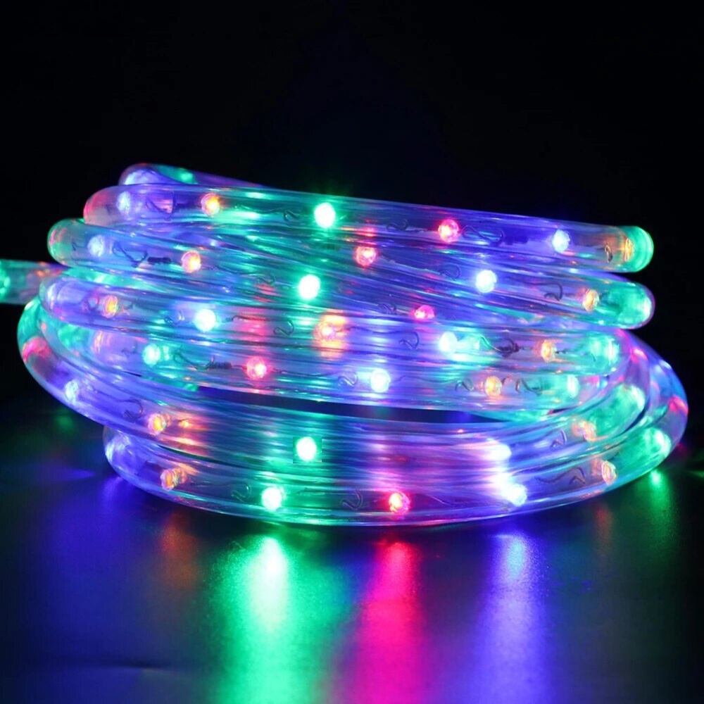 Mangueira Led Redonda 10 Metros 110v OU 220V Com Conecto | Shopee Brasil