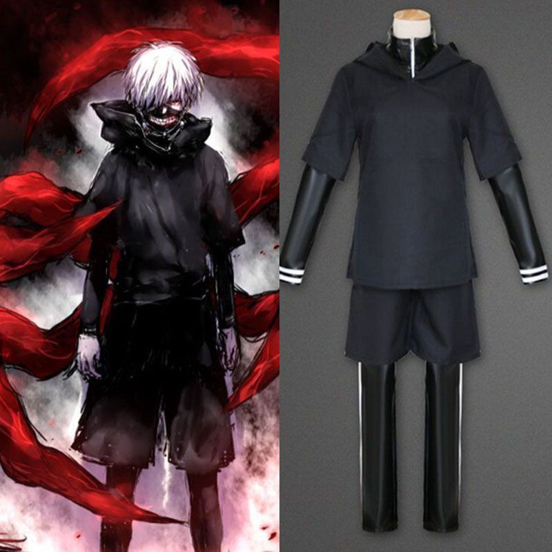 Anime masculino tóquio ghoul hoodies homem mulher boca ken kaneki