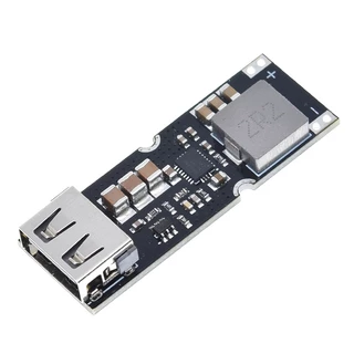 3.7V 4.2V Litro 5V 9V 12V USB Carga Rápida Móvel QC2.0 QC3.0 TPS61088 Bateria Única Placa Do Módulo De Potência Amplificador De Lítio