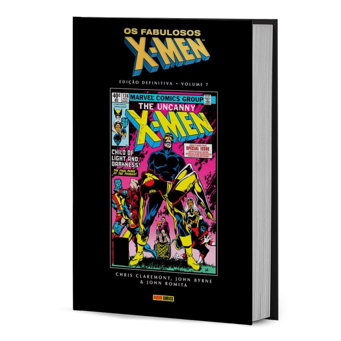 Livro - Os Fabulosos X-Men: Edição Definitiva Vol. 07 - Novo/Lacrado