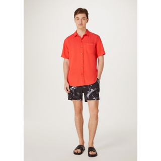 Shorts Praia Masculino Floral Com Sunga Interna Hering