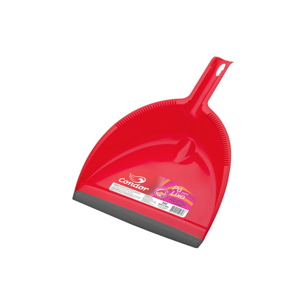 Pá de Lixo Condor Plástico com Cabo Curto