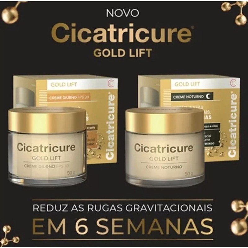 Cicatricure Gold Night + Creme Facial Anti-Sinal SPF30 50g