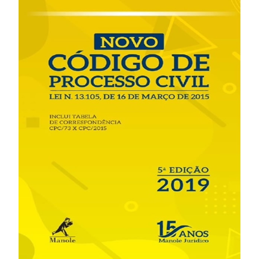 NOVO CODIGO DE PROCESSO CIVIL 05 ED | Shopee Brasil