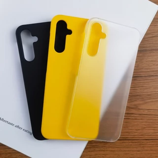 Capa Ultra Fina Para Telefone Rígido Fosco Samsung Galaxy A15 A25 A35 A55 Anti-Impressão Digital PC