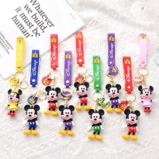 Mickey Minnie Doll Series Porta-Chaves Acessórios Para Bolsas