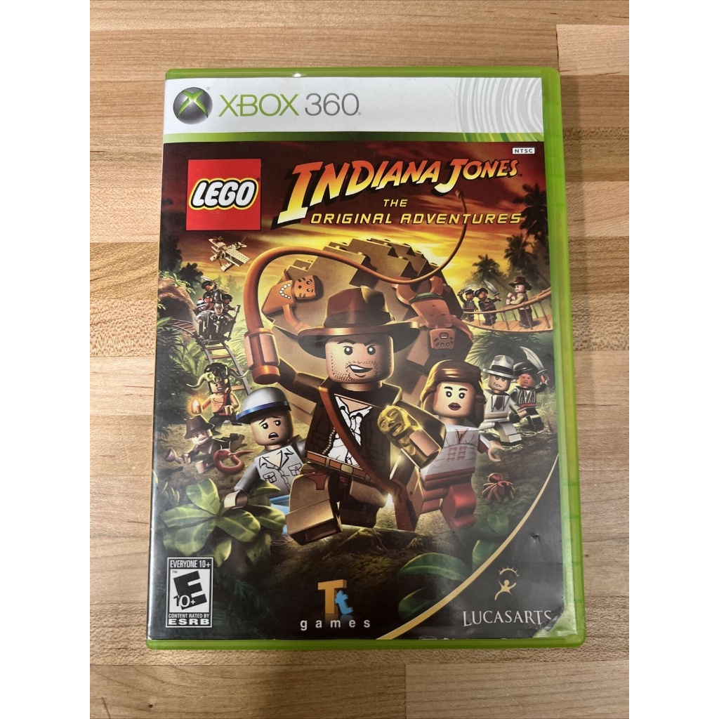 Xbox 360 - LEGO Indiana Jones The Original Adventures - Original Físico