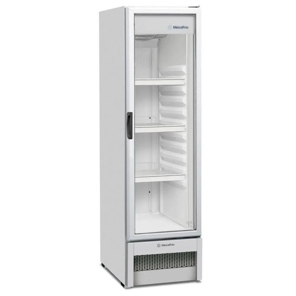 Expositor Vertical Metalfrio Light 324L 1 Porta Branco 127V 