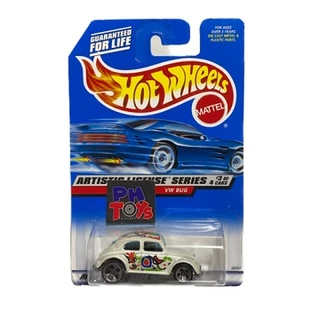 HOT WHEELS VOLKSWAGEN FUSCA BUG BEETLE BRANCO ARTISTIC LICENSE SERIES