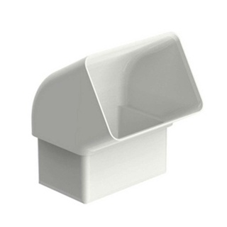 Joelho 60° retangular Aquapluv Style branco Tigre