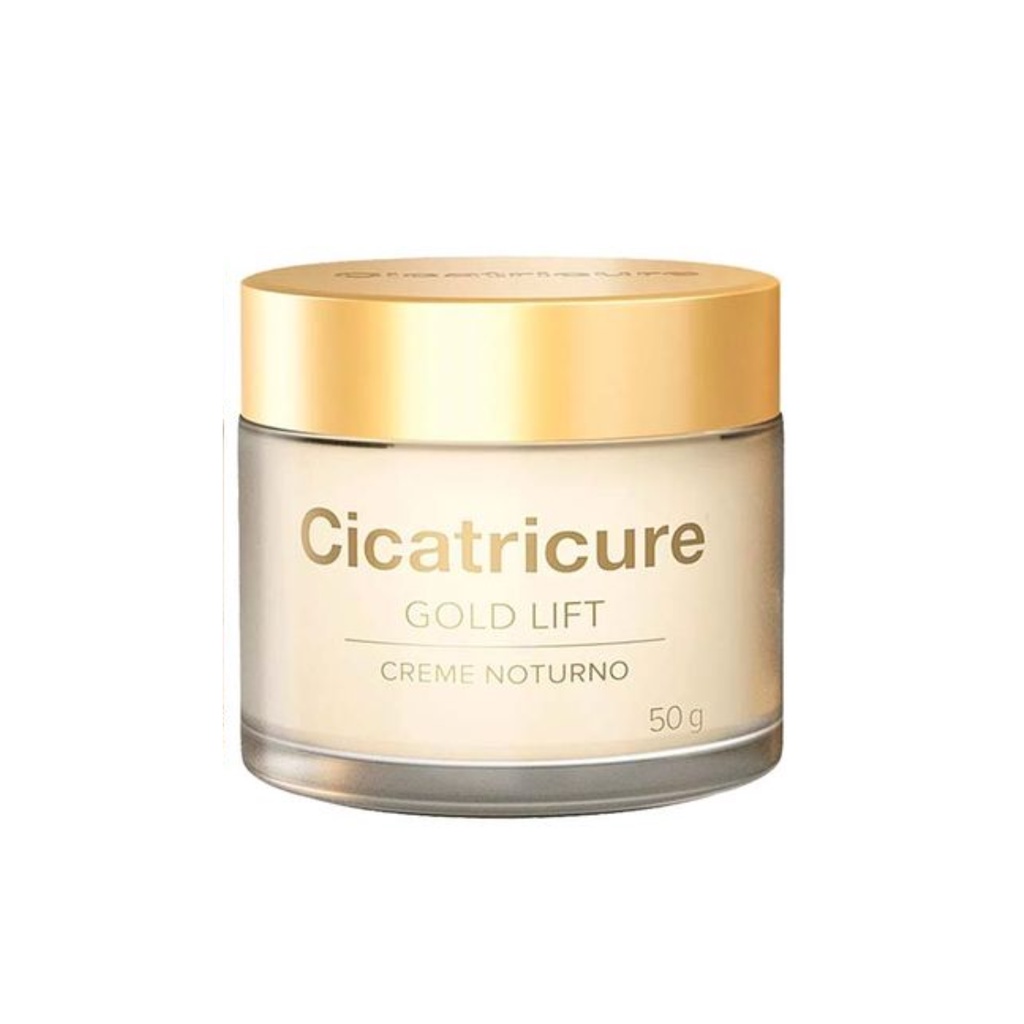 CICATRICURE Gold Lift Creme Noturno Reduz Rugas - 50G