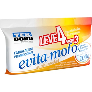 Kit Evita Mofo 100G Com 4 Unidade Tekbond