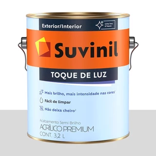 Tinta Acrílica Semi Brilho Suvinil Sambaqui 3,2 L