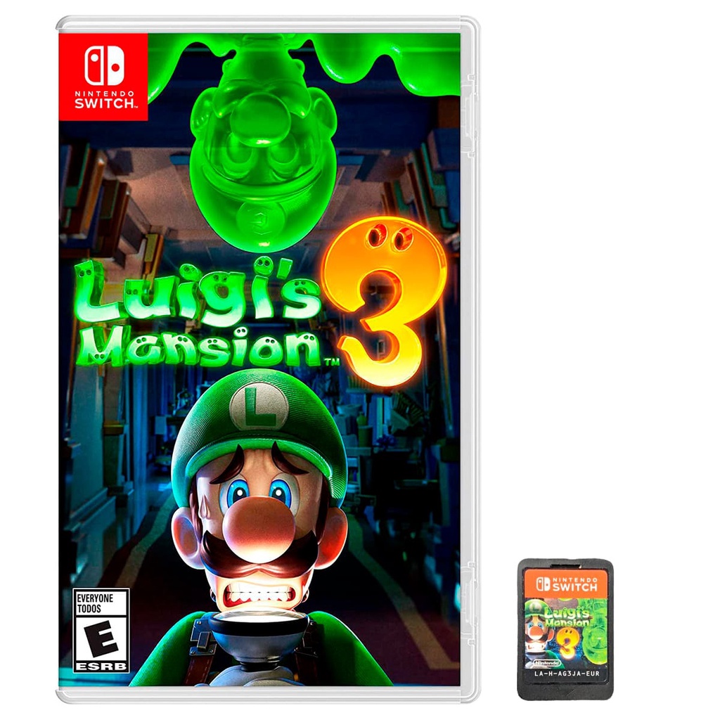Jogo Luigi's Mansion 3 Nintendo Switch Mídia Física