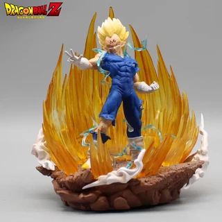 15cm Dragon Ball Figura Vegeta Anime Figuras Gk Estatueta Figurino Modelo Boneca Com Pvc Light Sala De Coleção Decora Brinquedos De Mesa Presente